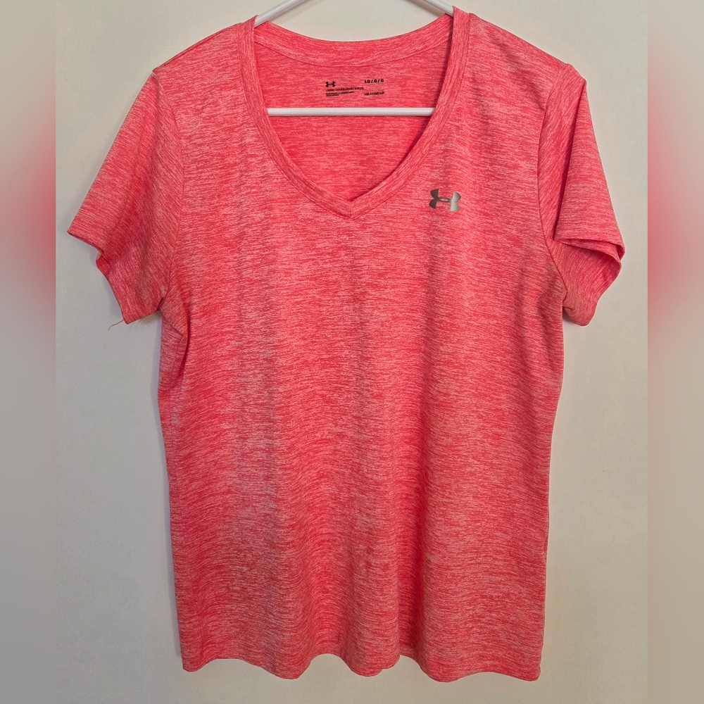 Under Armour Heathered V-Neck Tee